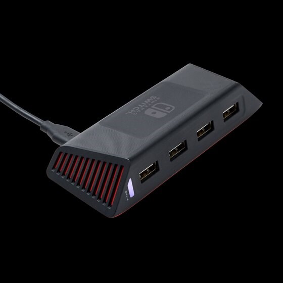4-Port Hi-Speed USB Hub for Nintendo Switch