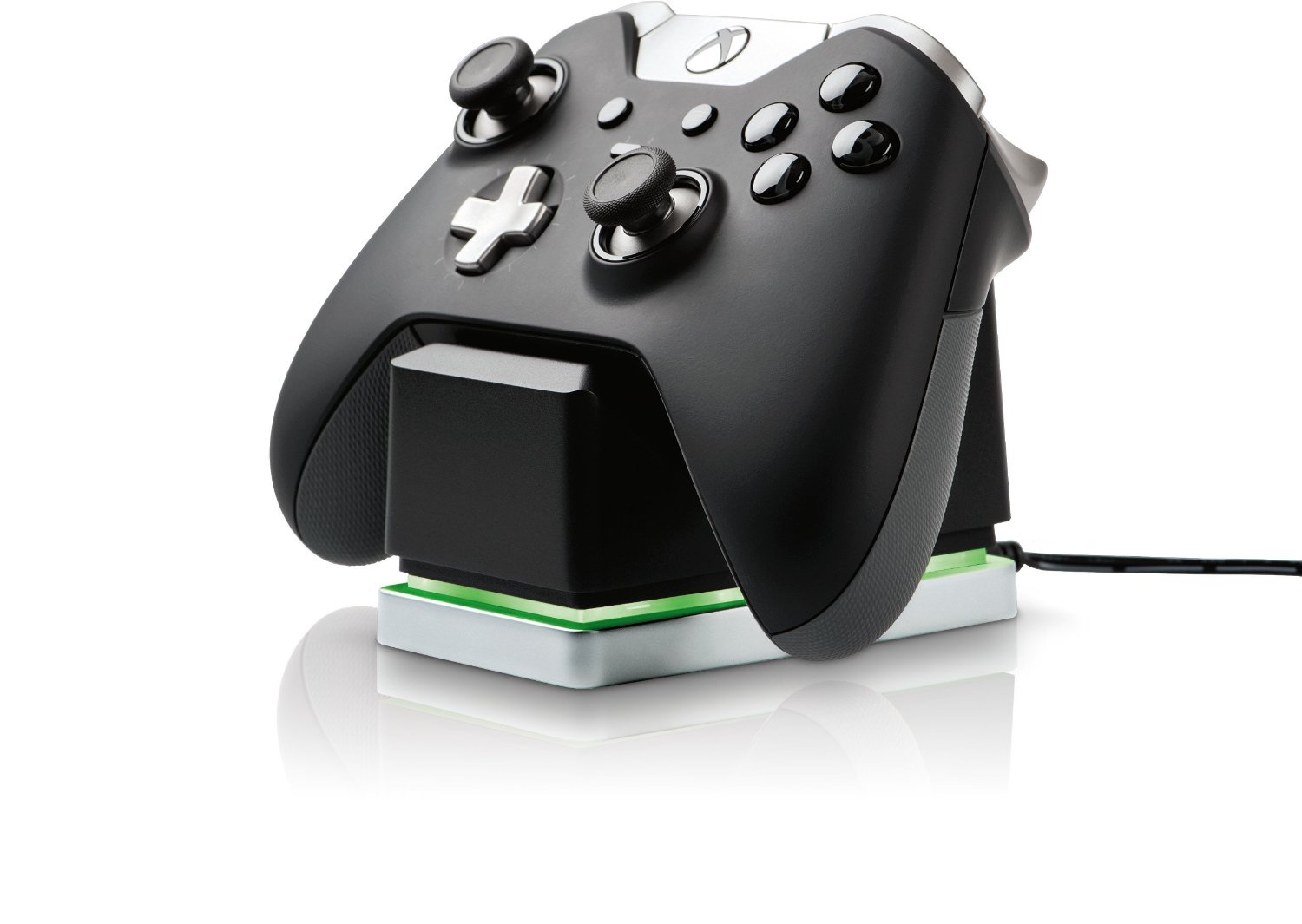 Black PowerA Charging Station with Elite Door for Xbox One 