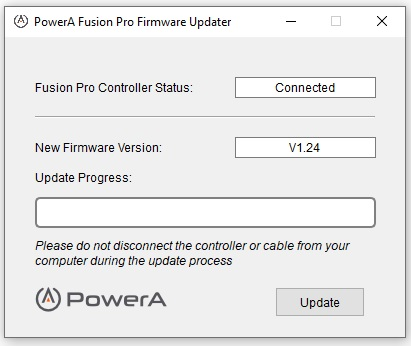 PowerA firmware updater