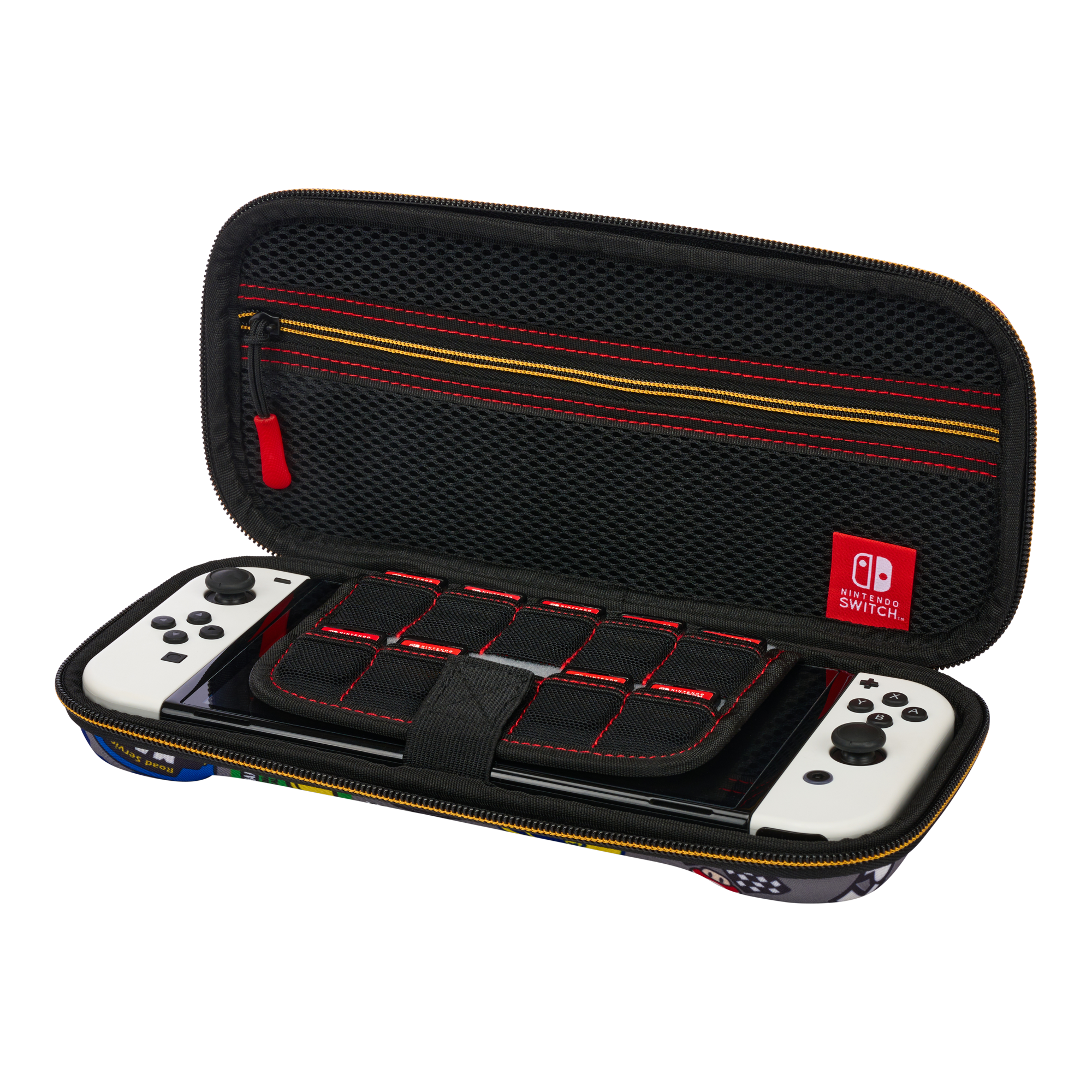 ニンテンドースイッチ カスタム カバー Nintendo Switch ケース カバー 合皮レザー 黒 ブルー 赤