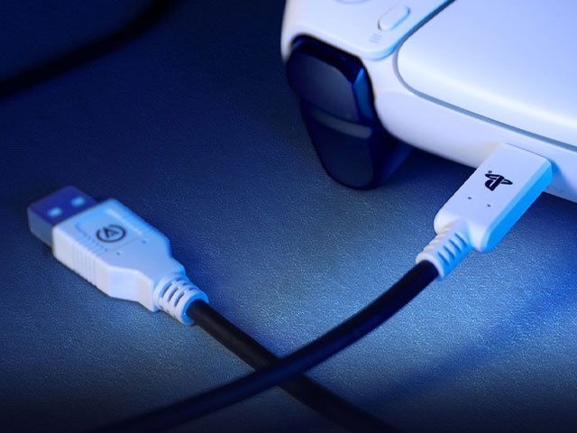 USB-C Cable plugging into Controller