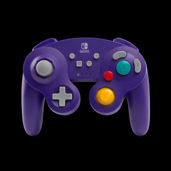 GameCube Style Wireless Controller for Nintendo Switch - Purple