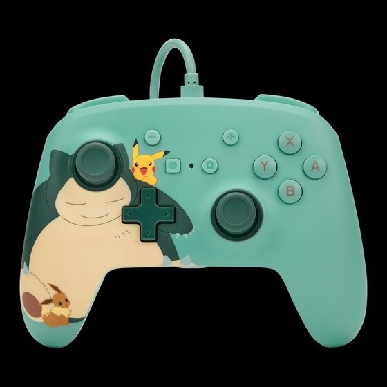 Enhanced Wired Controller for Nintendo Switch – Pokémon: Snorlax & Friends