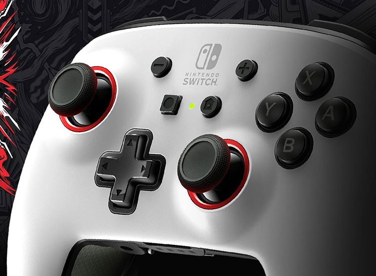 FUSION Pro Wireless Controller for Nintendo Switch - White/Black, FUSION Pro  controllers for Switch, Xbox & Playstation