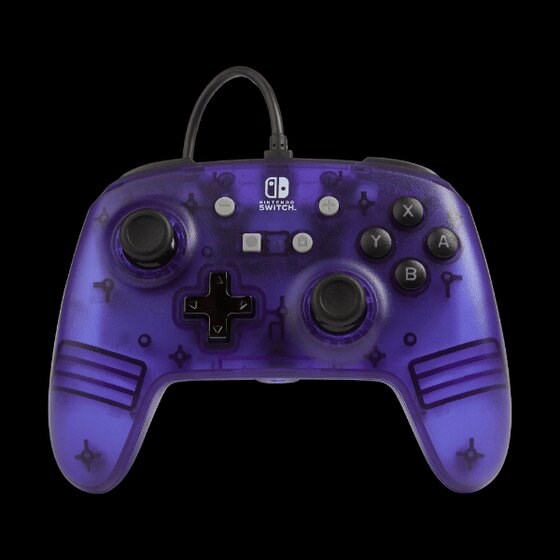Enhanced Wired Controller for Nintendo Switch - Purple Frost