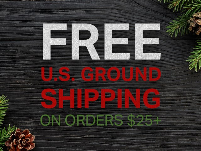 PowerA Free Shipping text on a festive background