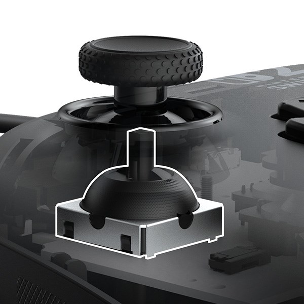 Image of Hall Effect module within the controller