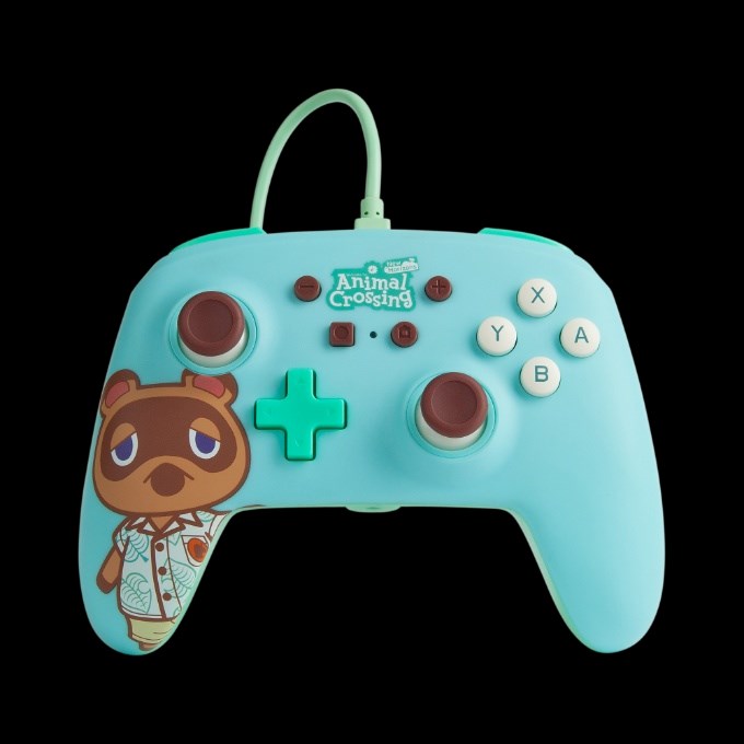 Enhanced Wired Controller for Nintendo Switch - Animal Crossing: Tom Nook